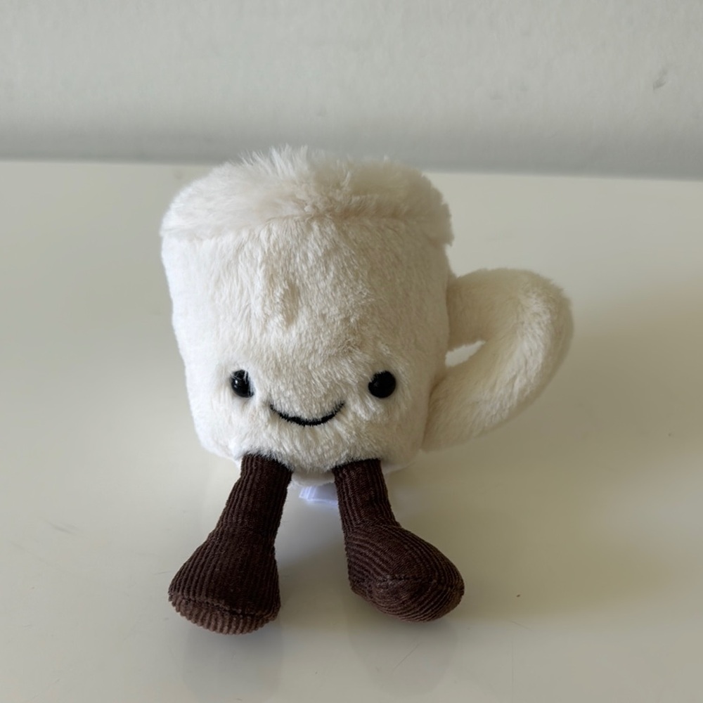 NEW JELLYCAT amuseables cup of coffee